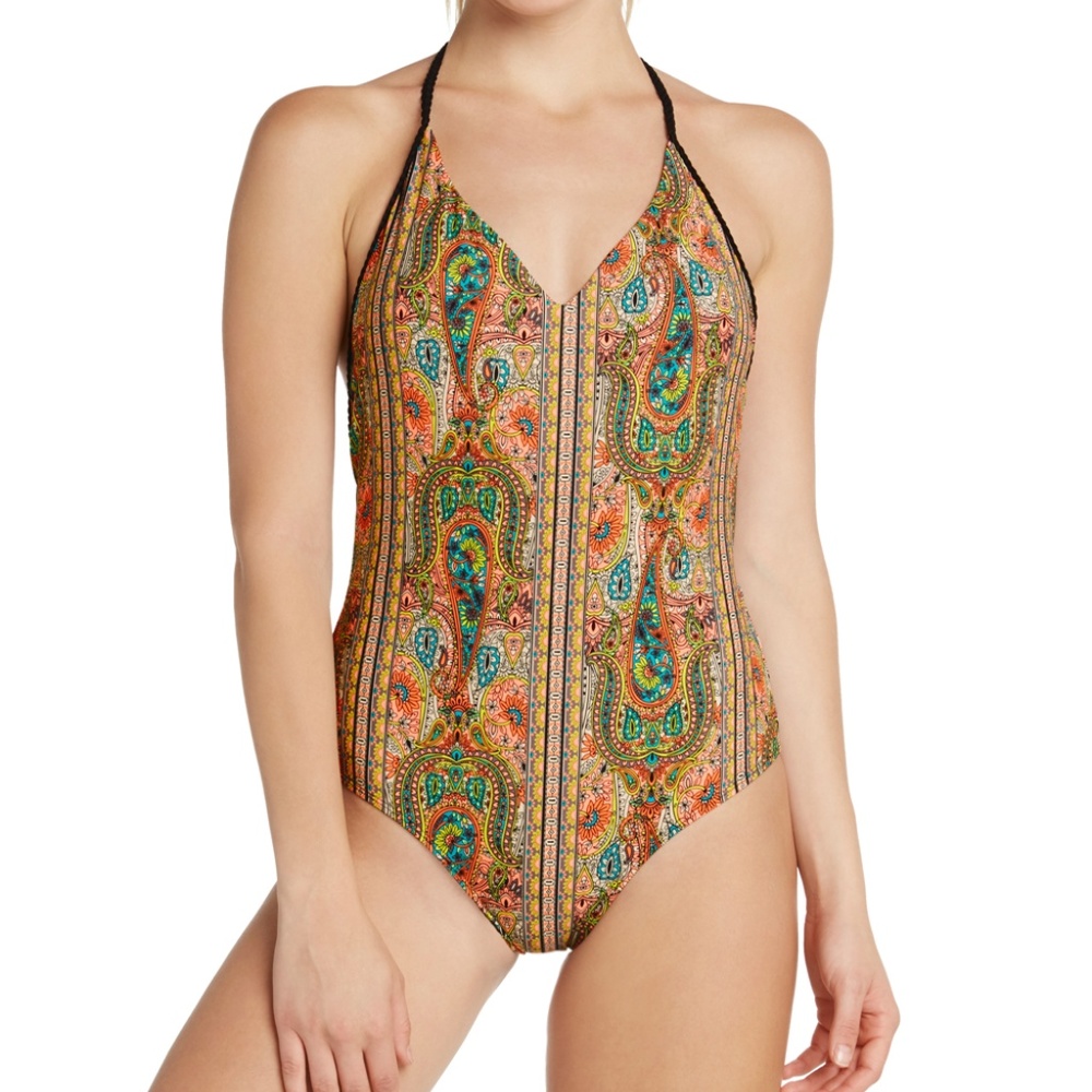NOW IN STOCK -  2Chillies Navy T-Strap Swimsuit - Picture 4 of 6